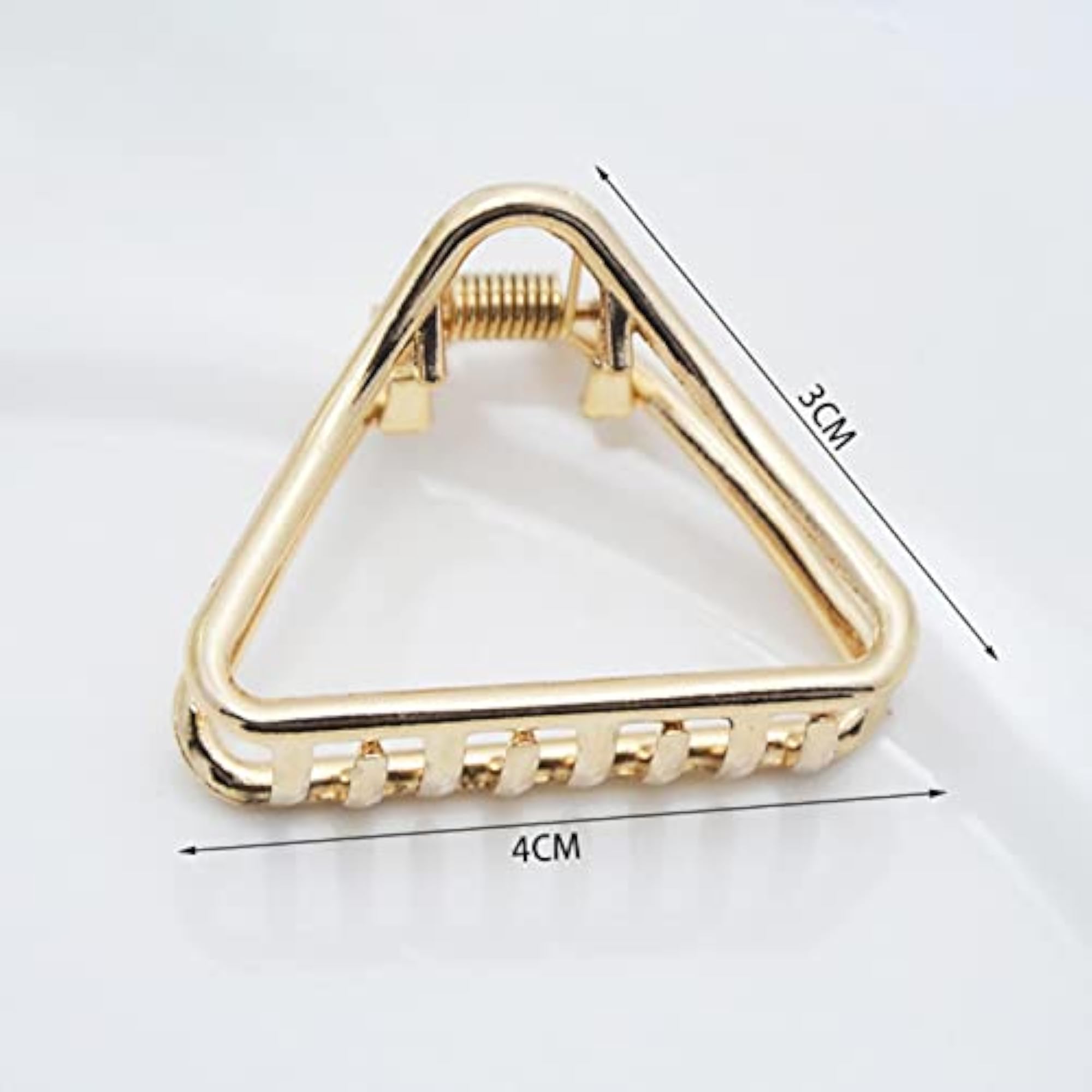 3x Hair Claws Clip Set, Triangle Design